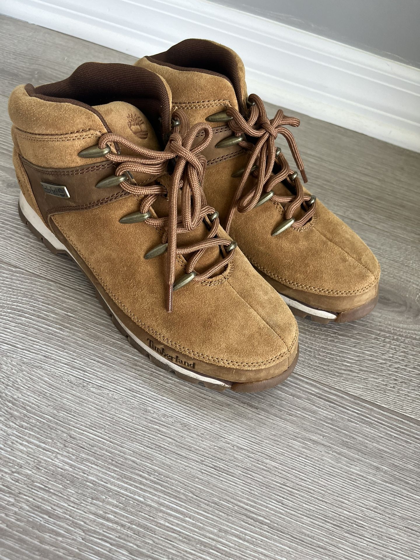 Timberland Men's Sprint Mid Hiker Rust Suede Leather Boots Style A2HE3