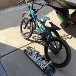 Bikes And Skateboard For Sale