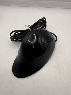 Kensington Pro Fit Ergo Wired Mouse K75403 Black Ergonomic Vertical USB