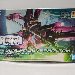 3 Gundams And Blue Haro