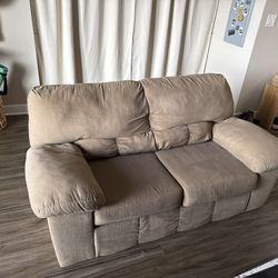 Brown Loveseat