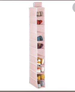 Closet hanging organizer