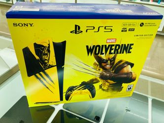 PlayStation 5 slim digital wolverine limited edition