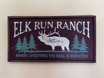 Rustic decorative signs western lodge theme