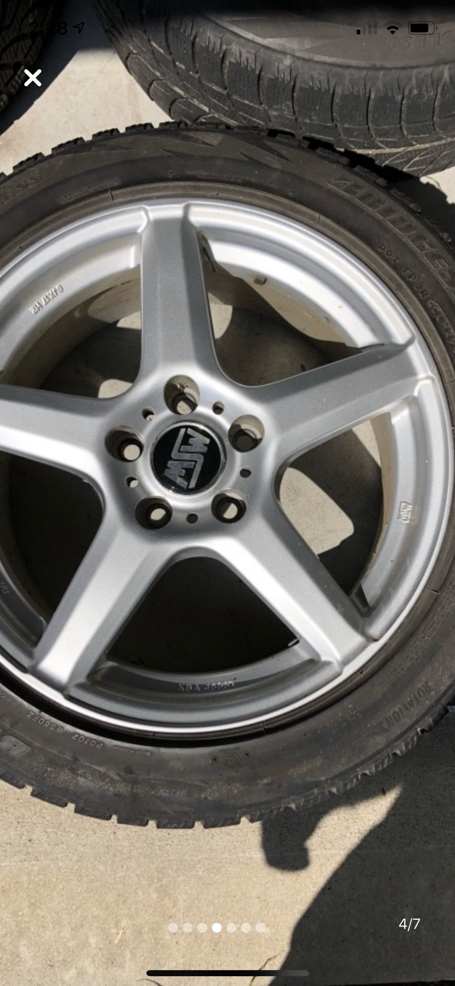 VW/Audi rims 5x112 MSW