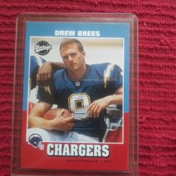 2001 Upper Deck Drew Brees Rookie Card