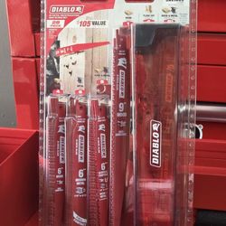 Brand New DIABLO Bi-Metal Reciprocating Saw Blade Set (28-Piece)