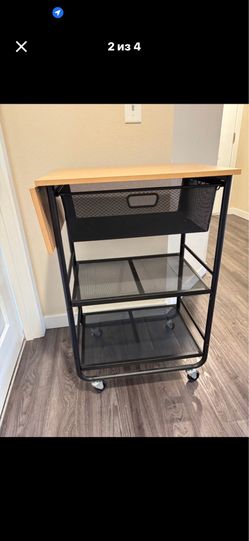 Big kitchen rolling cart
