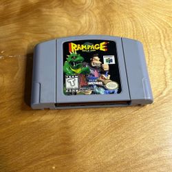 Nintendo 64 / N64 - Rampage 