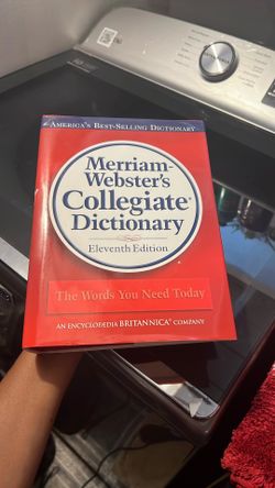 Merriam Webster’s Collegiate Dictionary 