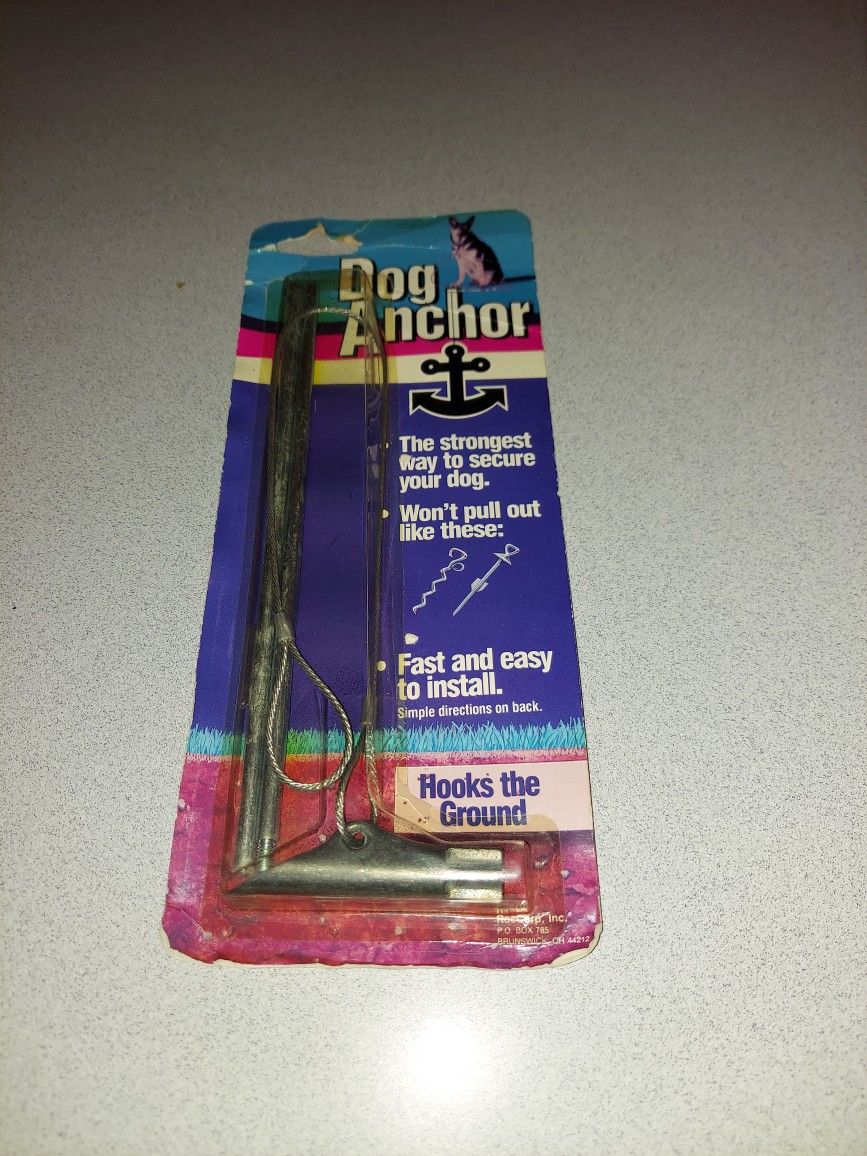 DOG ANCHOR FROM ROCK CORP. NEW FACTORY SEALED 
