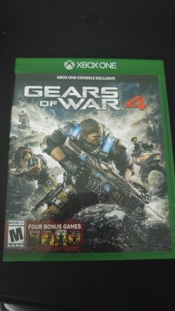 New: gears of war 4 with all bonus games and stickers
