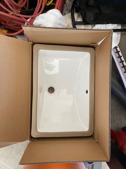 Under mount vanity sink