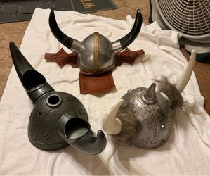 Viking Helmets different styles