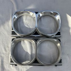 1967 Chevy Impala Headlight Bezel (PAIR) OEM Used Parts