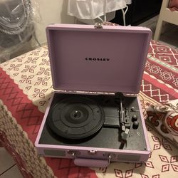 Purple Record Player 