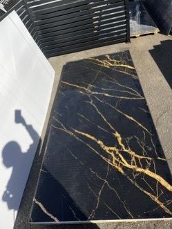 WPC glossy Marble Wall Panels 4 x 9”in stock in downtown LA