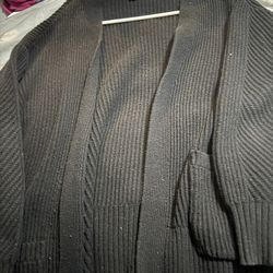 Black Cardigan In A Large 