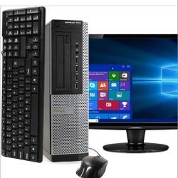 Computer,keyboard,mouse and Multi Port Box Combo