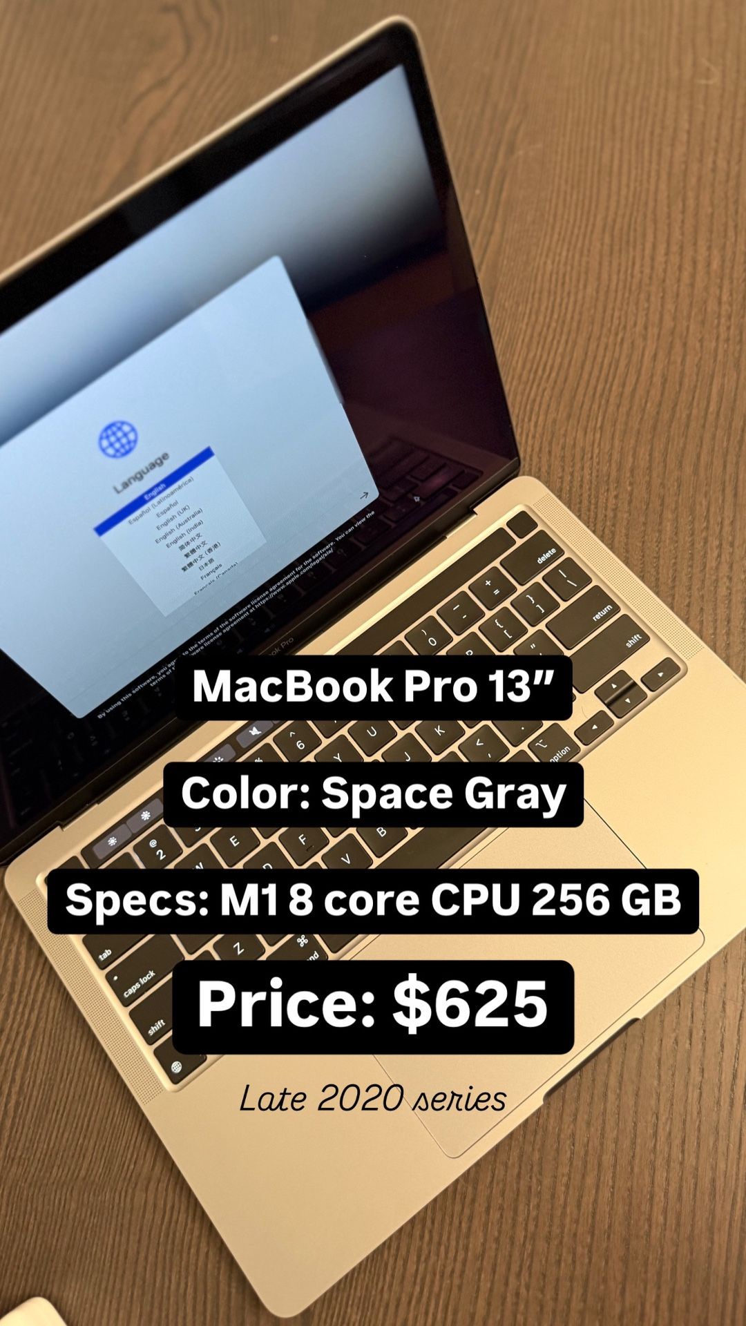 MacBook Pro 13” Late 2020 Series