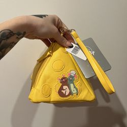 Disney Ratatouille Cheese Pouch / Wristlet