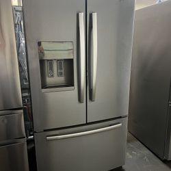 Whirlpool Stainless Steel French Style Refrigerator Full Size