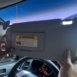 2004 TSX Driver Side Visor