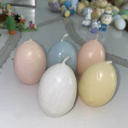 Easter Egg Candles