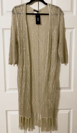 Womens Duster Cardigan 