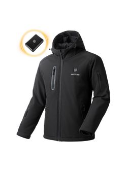 Heated jacket for men