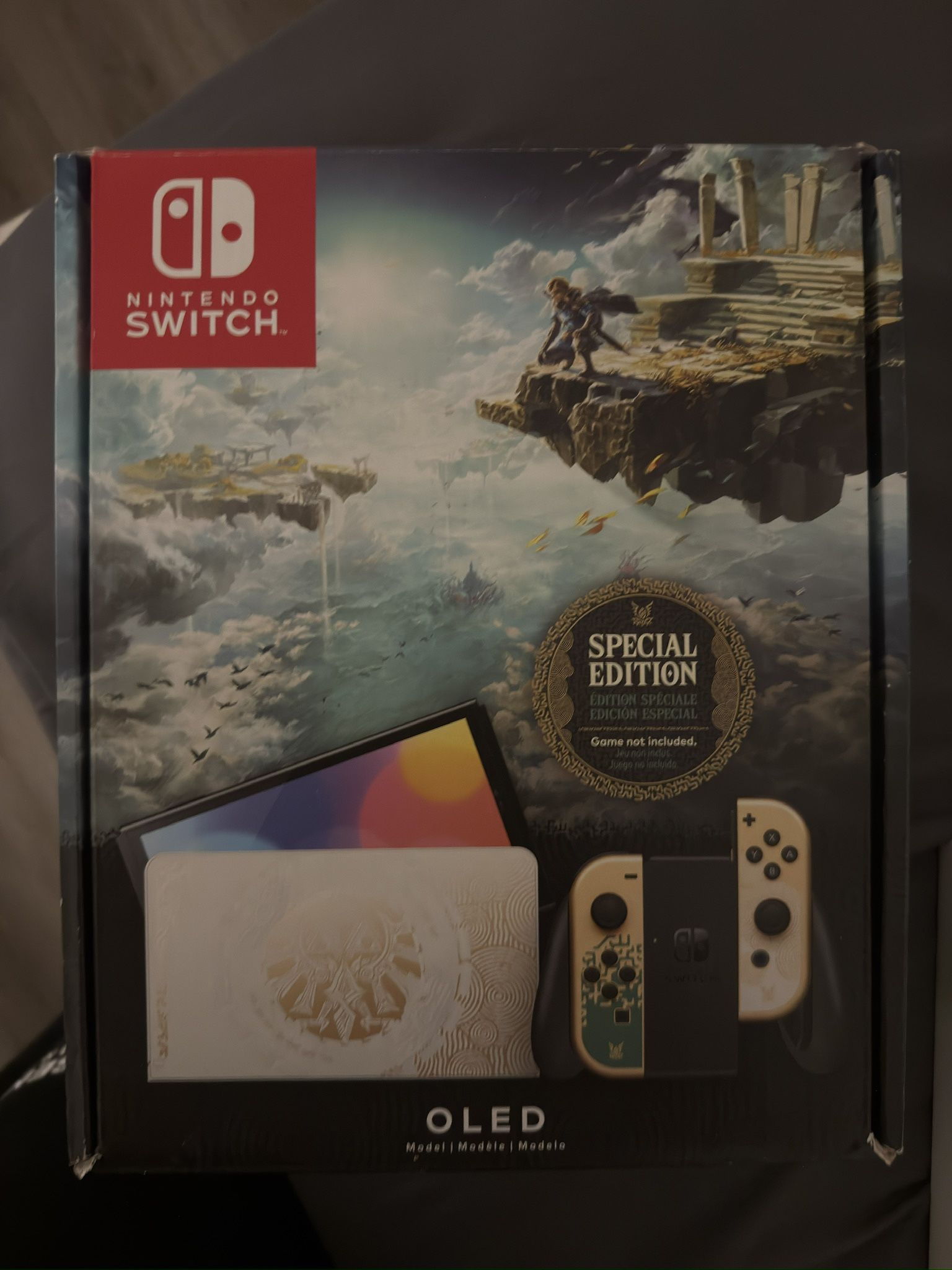 Zelda Tears Of The Kingdom Nintendo Switch OLED