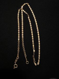 ✨ 14K Yellow Gold Chain Necklace – 18” – Made in Mexico ✨ 💲 Asking: $325 OBO