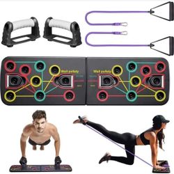 Push Up Board 14 -in -1 Work Out Home Gym