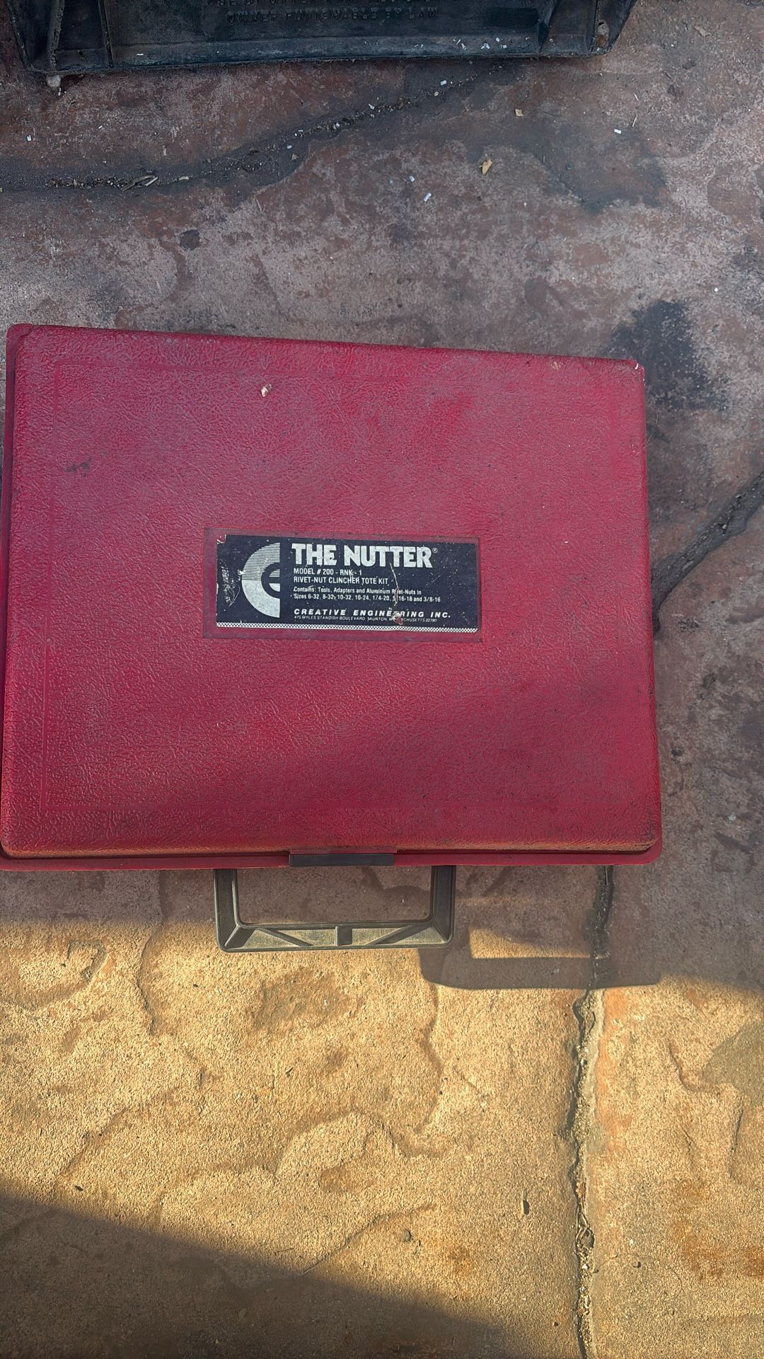The NUTTER MODEL# 200 RNK RIVET -Nut