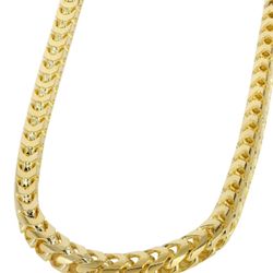 14k Solid Gold Franco Chain 