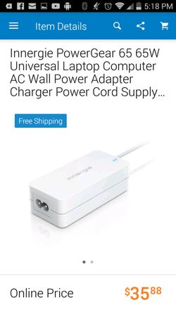 Universal laptop power supply