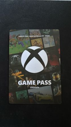 Game pass Ultimate 1 month trial