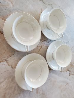 Rosenthal Cups And  Saucers 