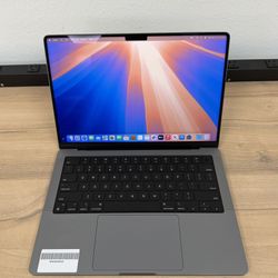 14" MacBook Pro M1 Pro 8 Core*500GB SSD*16GB RAM