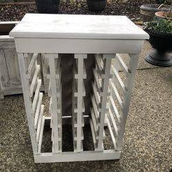 24 Bottle Wine Rack Wood