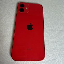 iPhone 12 Red 5G 64 GB , Unlocked Excellent Condition