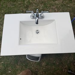 RSI sink with faucet