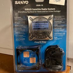 Sanyo Sirius Satellite Radio 