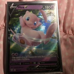 Pokémon Cards ( 2020 Darkness A Blaze Mew V )