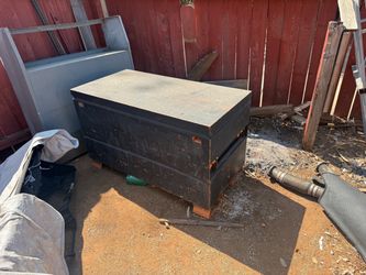Rigid Heavy Duty Steel Job Site Tool Box