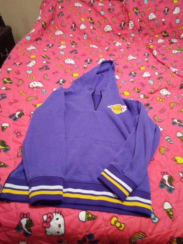 NBA Lakers Hoodie Size M 10-12