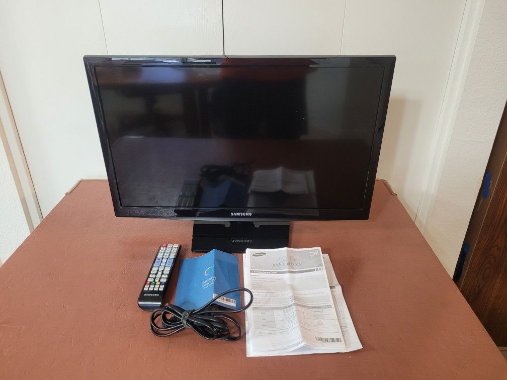 Samsung 24 Inch 720p HD Slim LED Tv With Remote Model UN24H4000AF