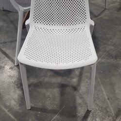 Stackable White Patio Chair – Recycled Resin Dining Chair | BRAND NEW | Heavy Duty Commercial Grade | Outdoor | Delivery Available