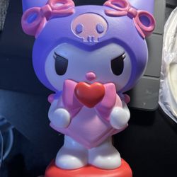 Kuromi LED Valentines Day 12 Inch Blow Mold Sanrio Hello Kitty Gemmy 2026 Purple