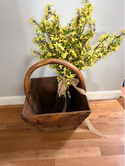 Antique wooden box